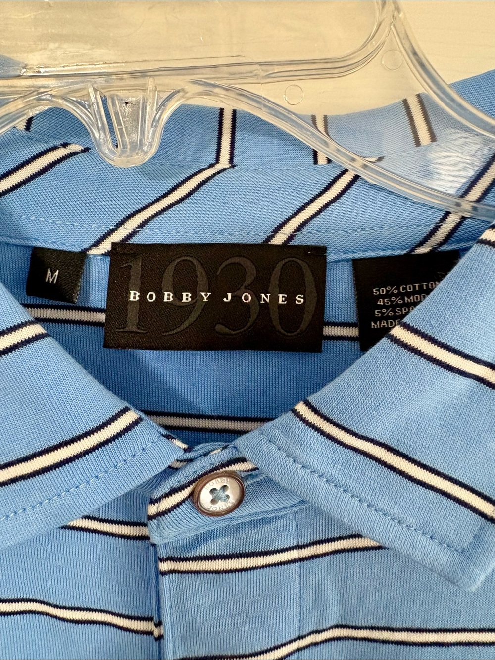 Bobby Jones Golf Polo. Size M.  NWT - Picture 3 of 3